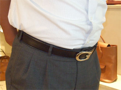 お気に入りバックルのベルト