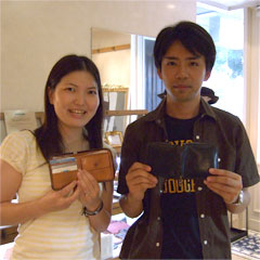 ファスナー式サイフ