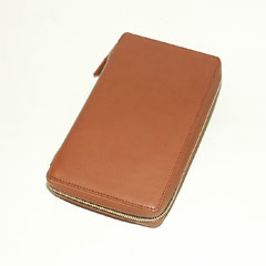 ファスナー式、ナロウサイズのシステム手帳