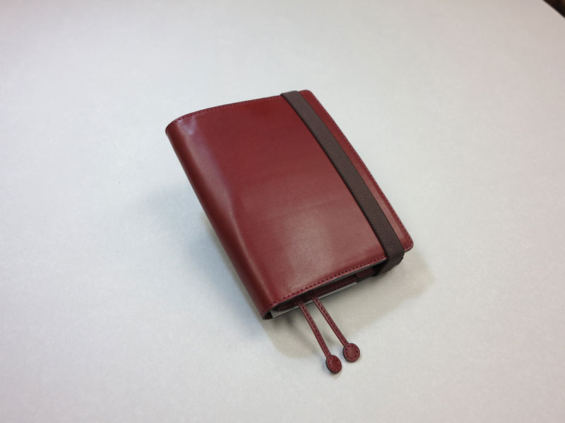 ほぼ日手帳のカバーをお作りしました。