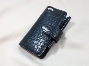 革のヨコ型Iphone5ケース