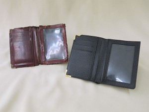 新旧二つ折り財布