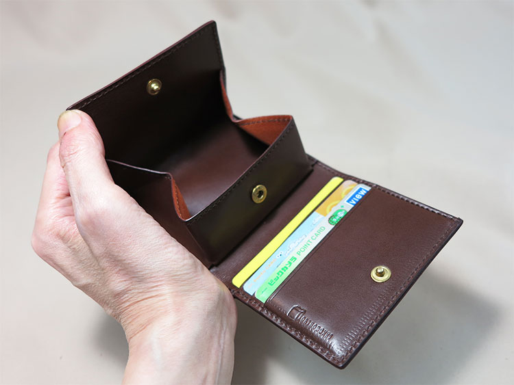 実際のオーダー例 二つ折り財布のフルオーダーメイド - 鞄・バッグ