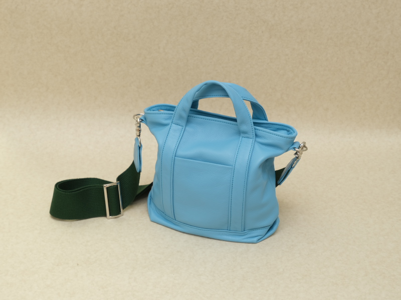 新作サコッシュ、トートバッグタイプ 翠碧