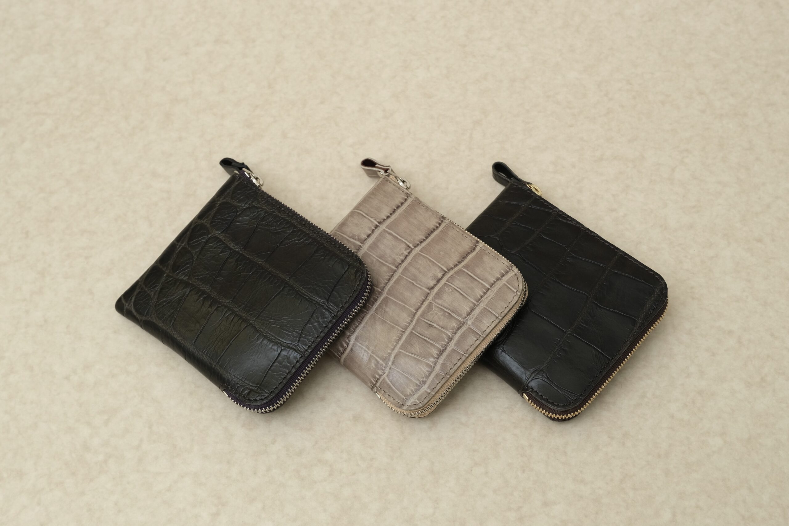 1点ものクロコダイル型押しジーヴズ