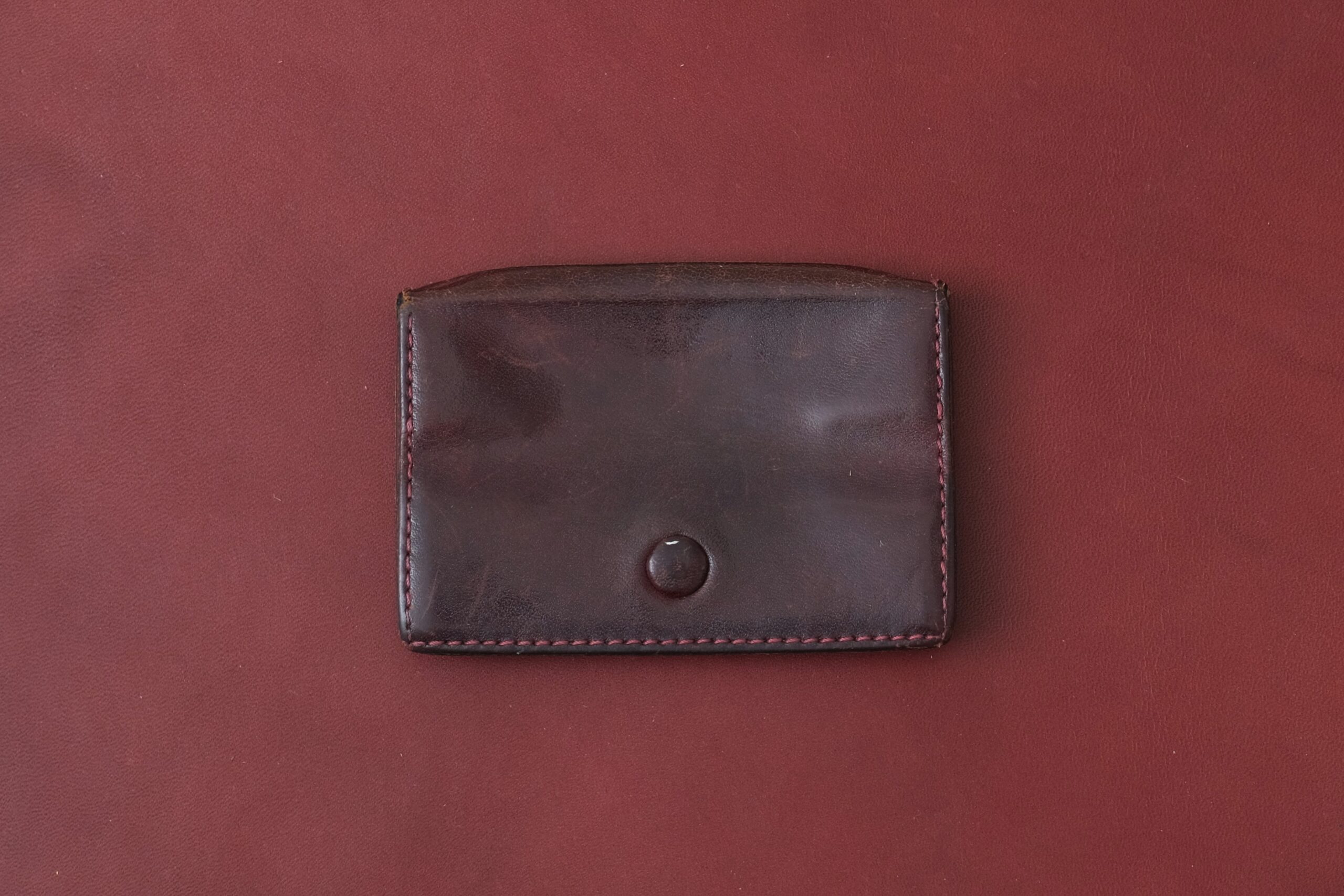 オリジナルレザー入荷のお知らせ、ヌメのワイン